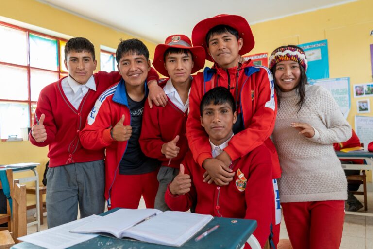 Peru: Jak Antony nahm an einem Wettbewerb teil.